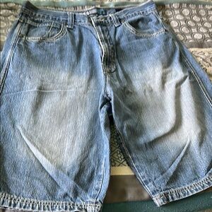 Men's Blue Denim Shorts